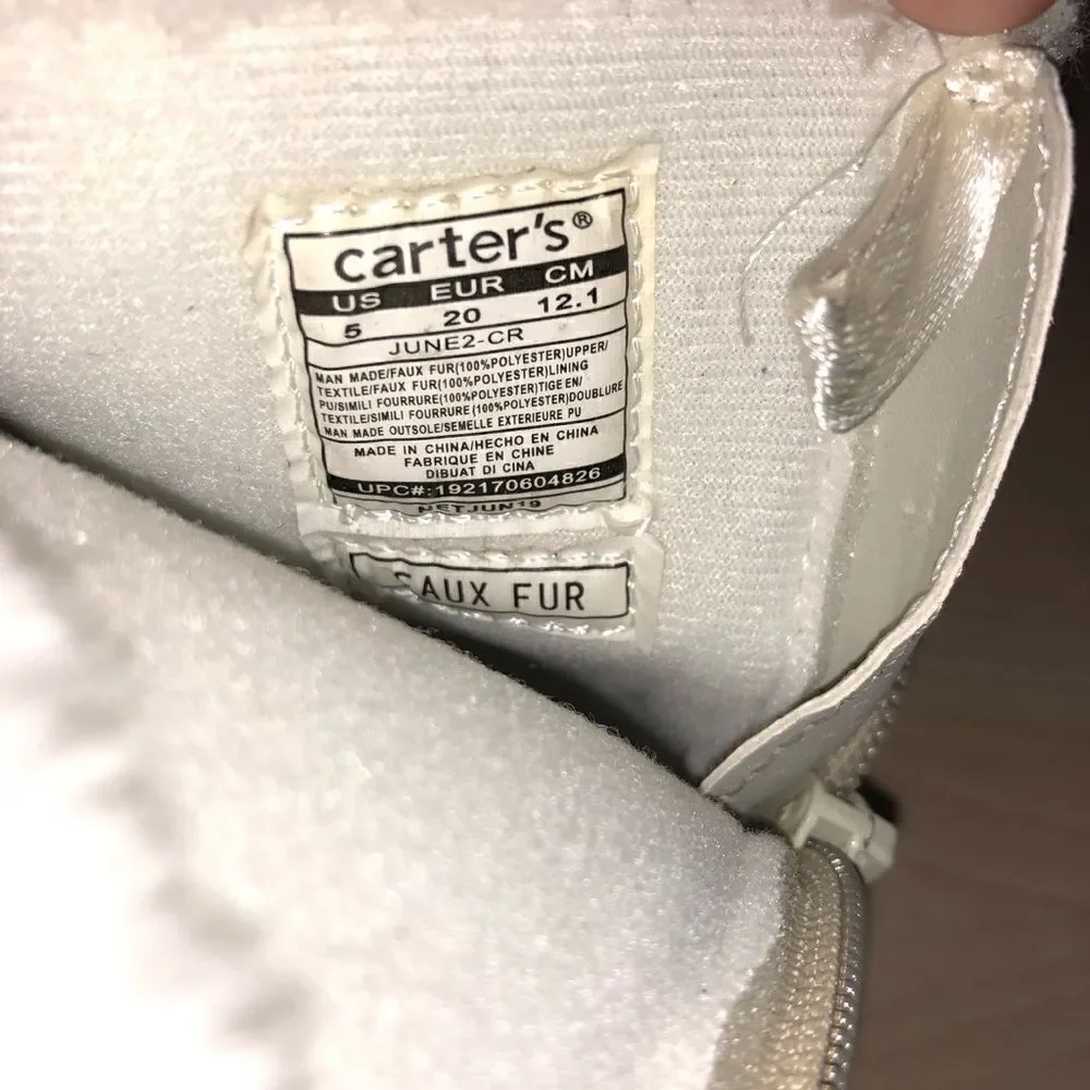 CARTER'S  June2  Faux Fur Winter Boots  Toddlers